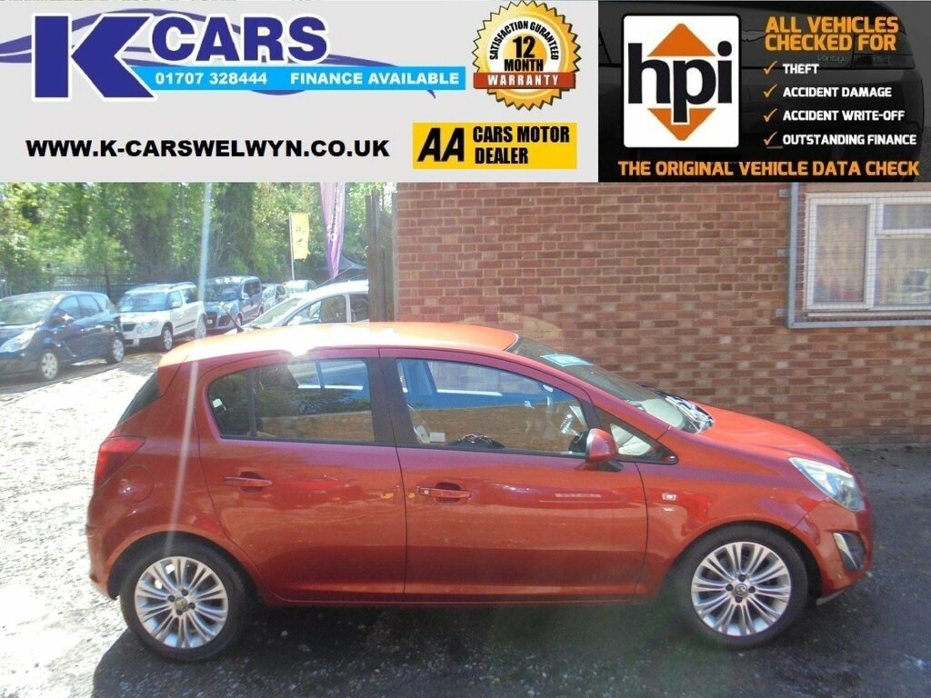 Vauxhall Corsa 1.4 16V Se Euro 5 Red