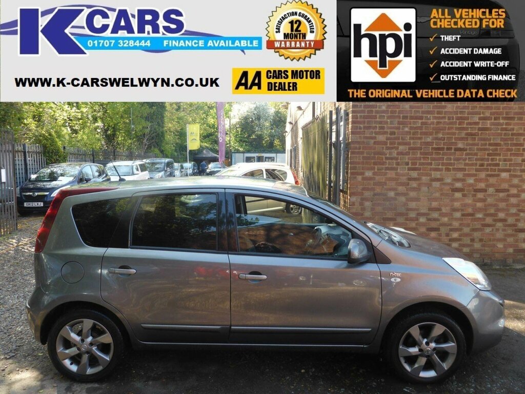 Nissan Note 1.6 16V N-tec Euro 5 Grey