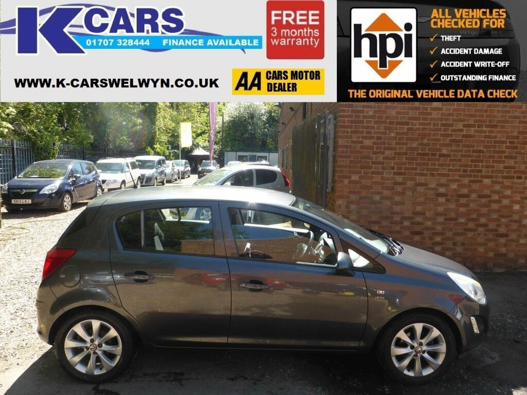 Vauxhall Corsa 1.2 16V Active Euro 5 Ac Grey