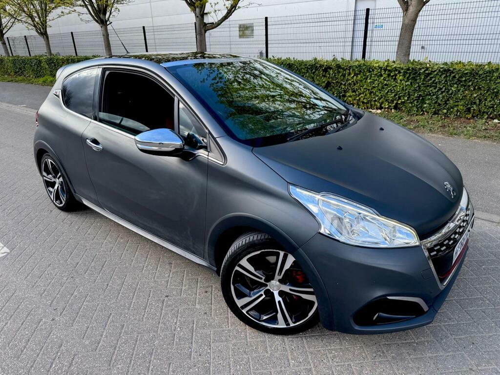 Peugeot 208 1.6 Thp Gti Prestige Euro 6 S S HF66KBV Silver #2