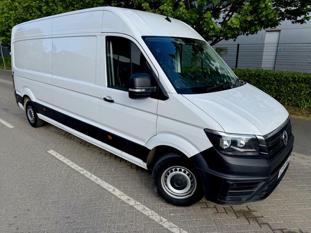 Volkswagen Crafter 2.0 Tdi Cr35 Trendline Fwd Lwb High Roof Euro 6 S GD70SRV White #2