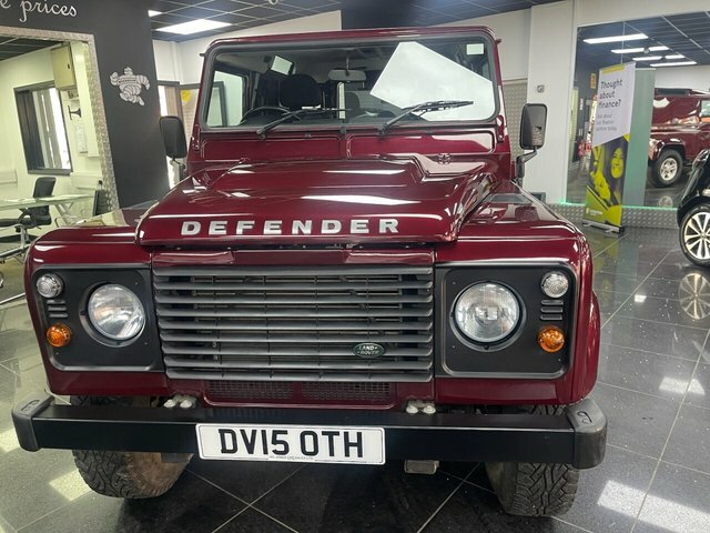 Land Rover Defender Tdci Hard Top Suv Red #3