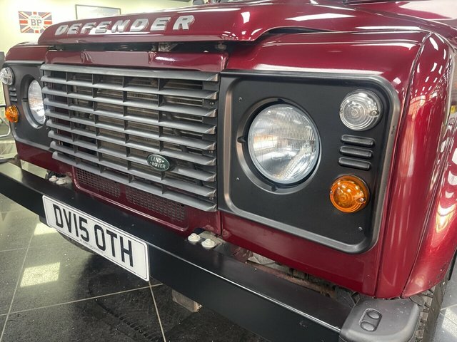 Land Rover Defender Tdci Hard Top Suv Red #4