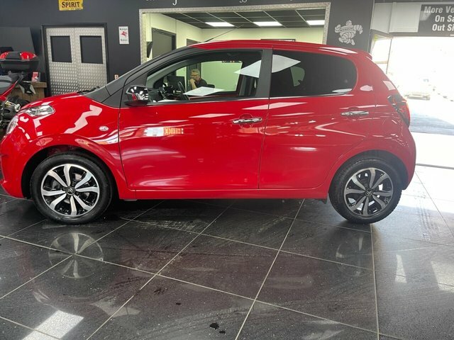 Citroen C1 Puretech Flair Hatchback Red #5