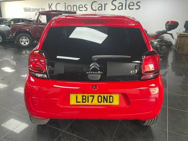 Citroen C1 Puretech Flair Hatchback Red #6