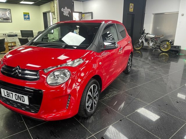 Citroen C1 Puretech Flair Hatchback Red #2