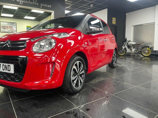Citroen C1 Puretech Flair Hatchback Red #4
