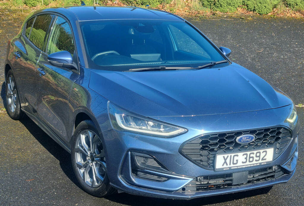 Ford Focus 1.0 Ecoboost Hybrid Mhev St-line XIG3692 Blue #5