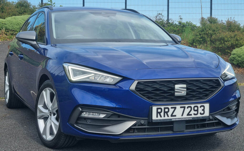 Seat Leon 1.5 Etsi 150 Fr Dsg Blue #4