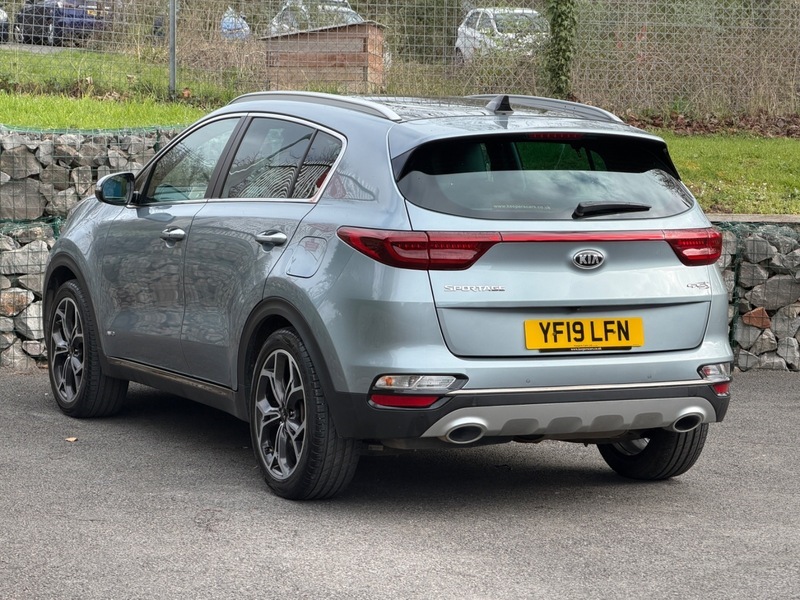 Kia Sportage 2.0 Crdi Ecodynamics Gt-line YF19LFN Silver #4