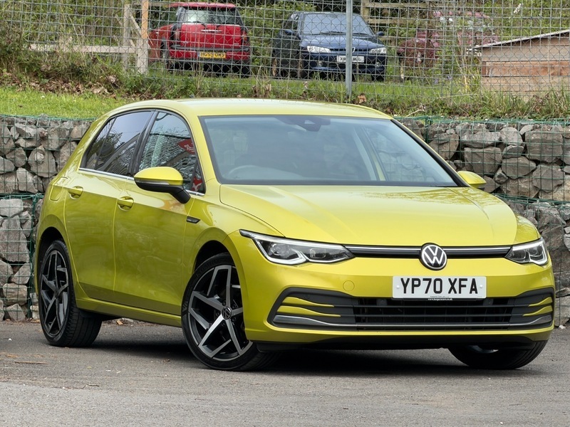 Volkswagen Golf 1.5 Etsi Mhev Style YP70XFA Yellow #2