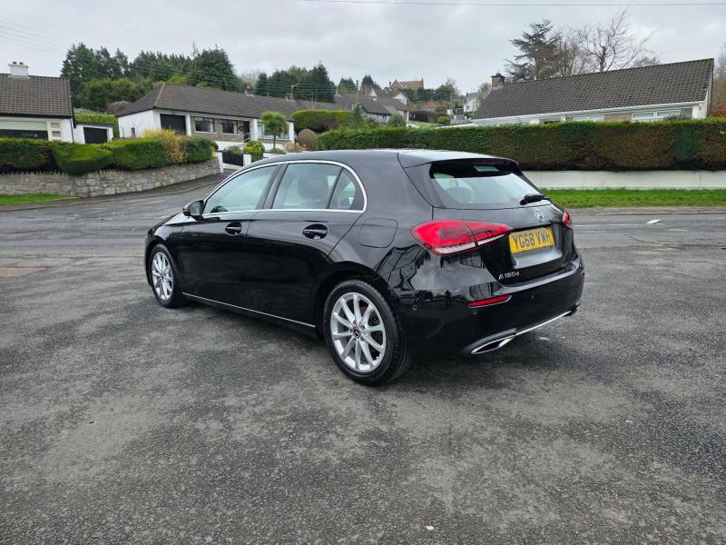 Mercedes-Benz A Class 1.5 A180d Sport Executive 7G-dct Euro 6 Ss YG68VWH Black #2