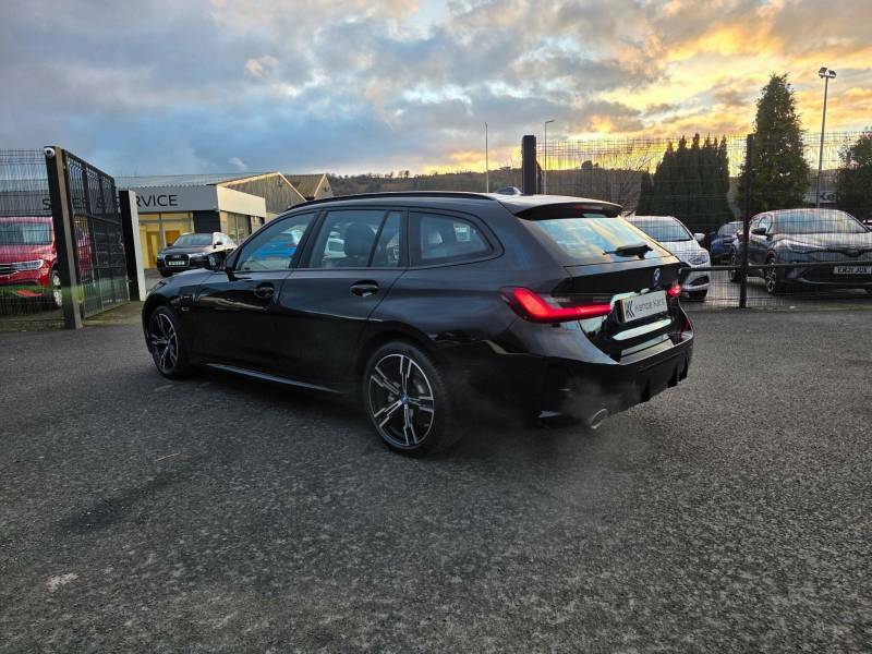 BMW 3 Series 2.0 330E 12Kwh M Sport Touring Euro 6 Ss 5 KM72HWO Black #2