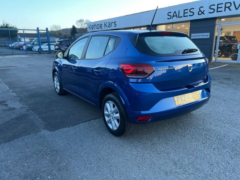 Dacia Sandero 1.0 Tce Comfort Euro 6 Ss - 2021 21 PXZ4082 Blue #5