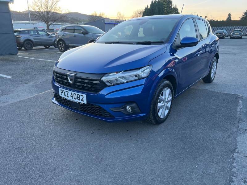 Dacia Sandero 1.0 Tce Comfort Euro 6 Ss - 2021 21 PXZ4082 Blue #3
