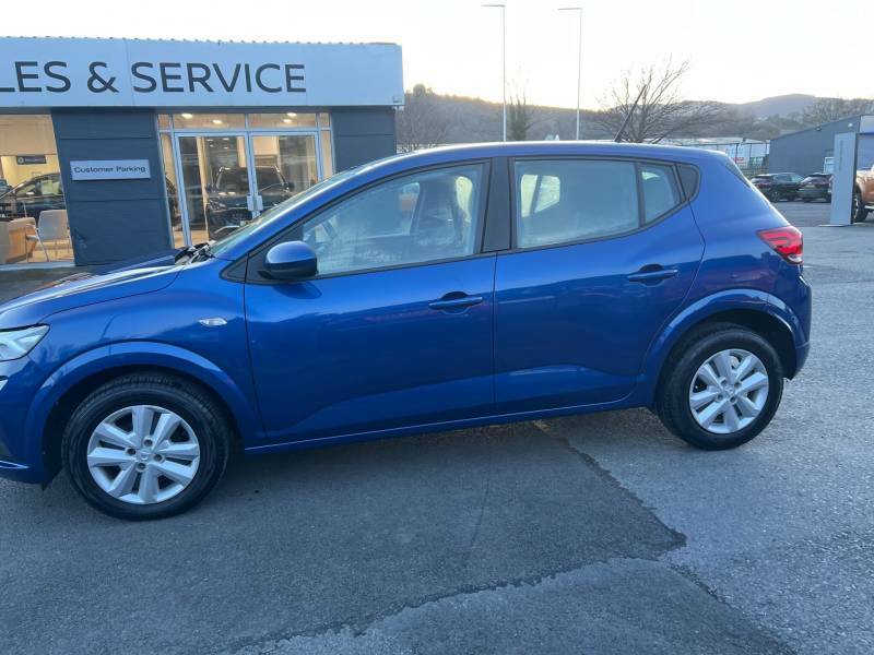Dacia Sandero 1.0 Tce Comfort Euro 6 Ss - 2021 21 PXZ4082 Blue #4