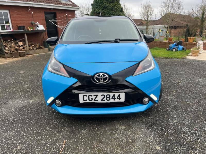 Toyota Aygo 1.0 Vvt-i X-cite Euro 6 - 2016 16 CGZ2844 Blue #2