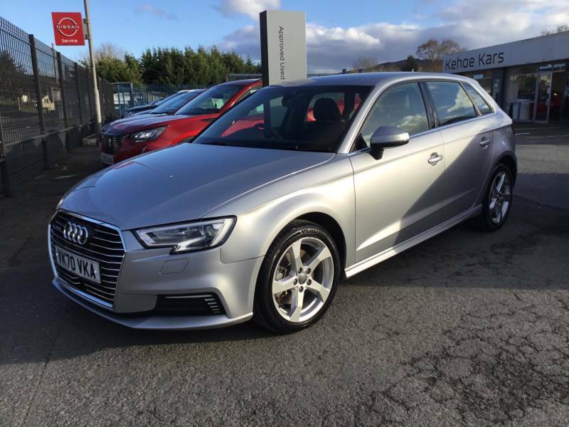 Audi A3 1.4 Tfsie 40 E-tron Sportback S Tronic Euro 6 Ss Silver