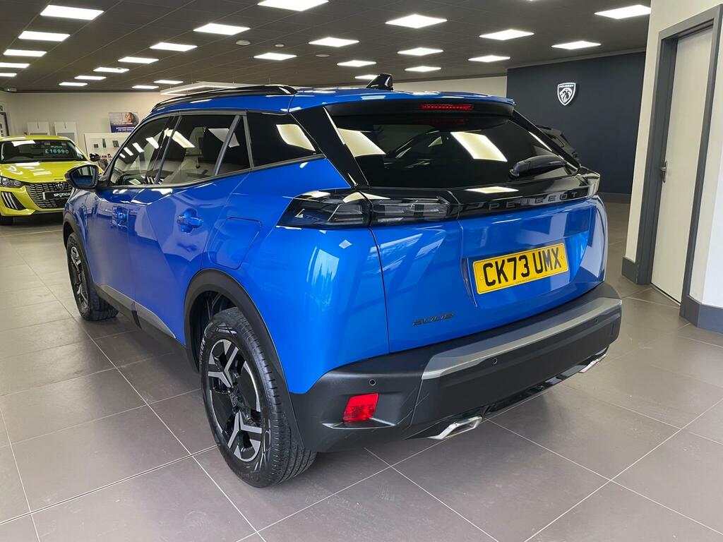 Peugeot 2008 1.2 Puretech Allure Eat Euro 6 Ss CK73UMX Blue #4