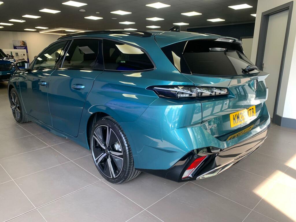 Peugeot 308 SW 1.2 Gt E-dsc6 Euro 6 Ss KM25XTB Blue #6