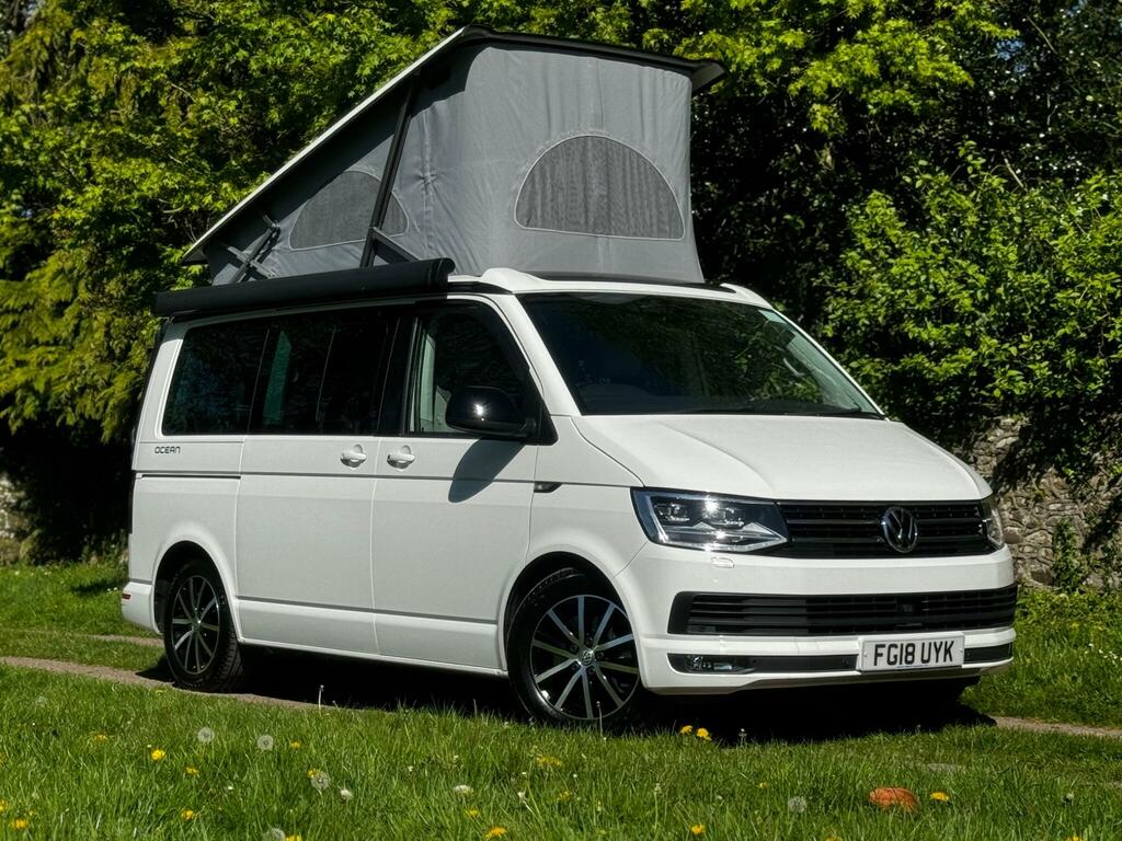 Volkswagen California 2.0 Bitdi Bluemotion Tech Ocean Edition Dsg Euro 6 FG18UYK White #6