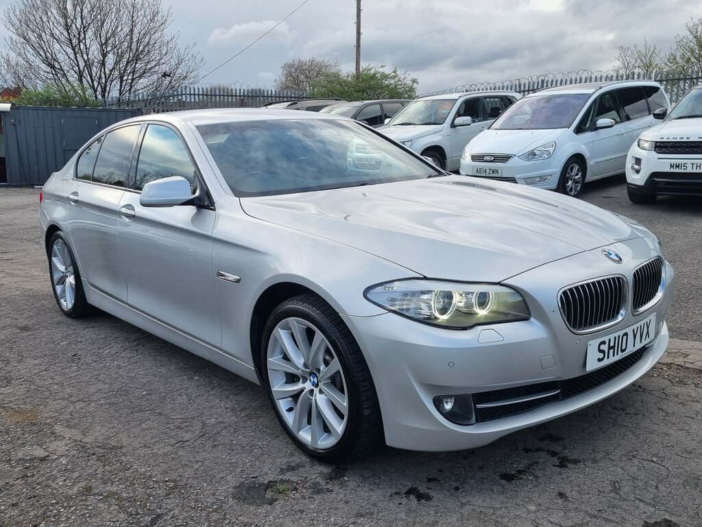 BMW 5 Series 3.0 530D Se Saloon Steptronic Euro 5 2 Silver