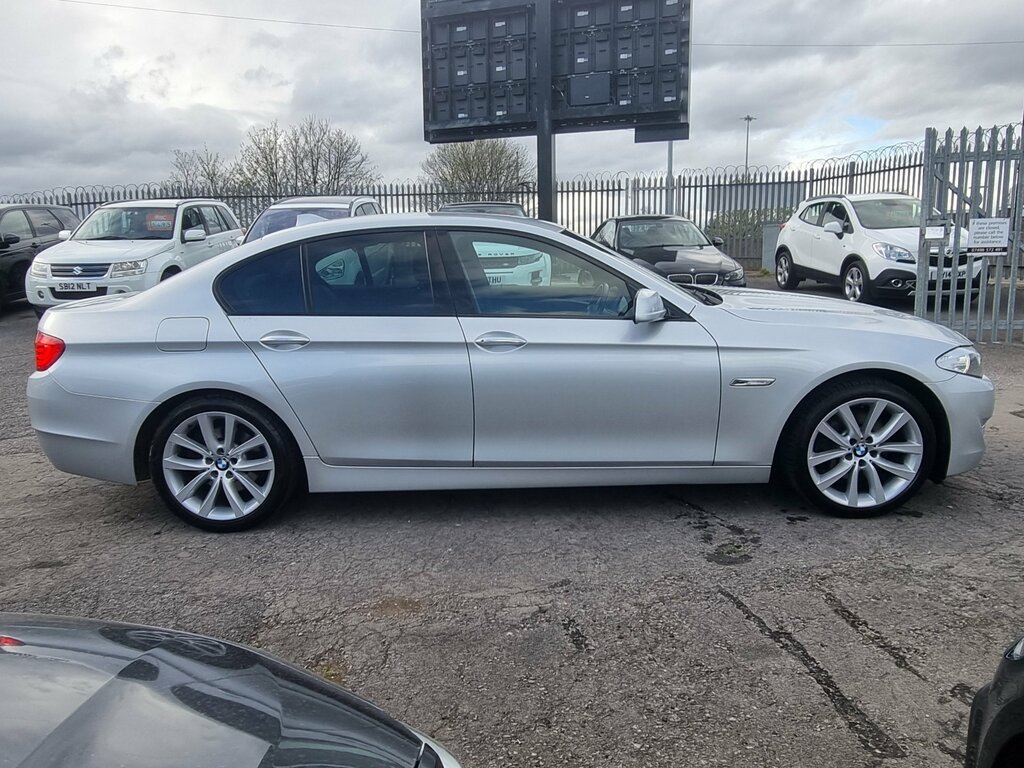 BMW 5 Series 3.0 530D Se Saloon Steptronic Euro 5 2 Silver #5