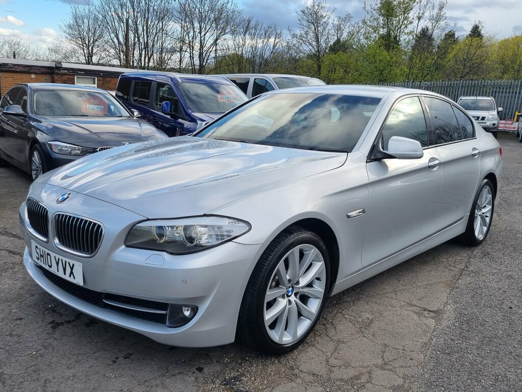 BMW 5 Series 3.0 530D Se Saloon Steptronic Euro 5 2 Silver #3