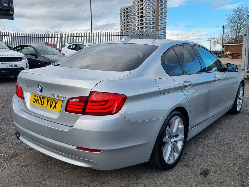 BMW 5 Series 3.0 530D Se Saloon Steptronic Euro 5 2 Silver #6
