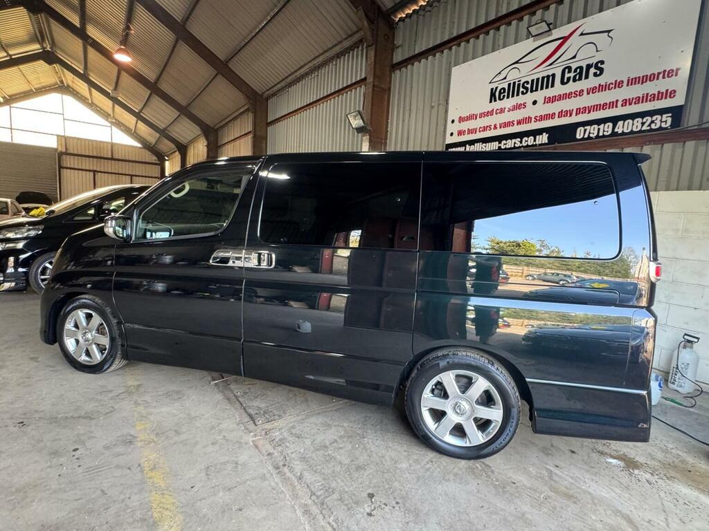 Nissan Elgrand Mpv 2005H H1ZCZ Black #6