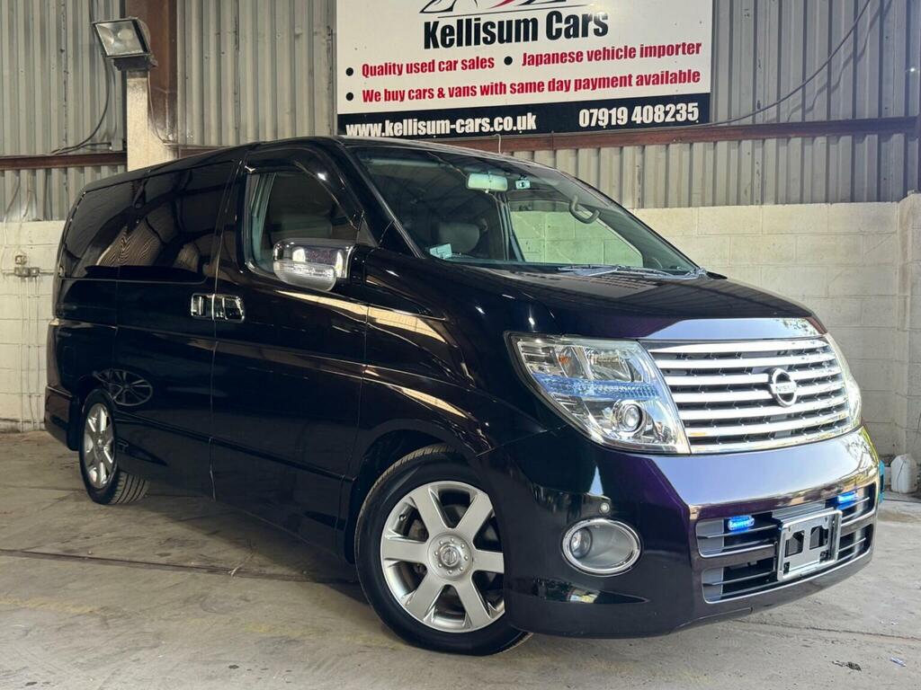Nissan Elgrand Mpv 2005H H1ZCZ Black #2