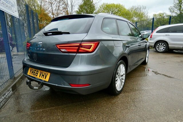 Seat Leon 2018 1.6 Tdi Se Dynamic Technology St M YH68VHV Grey #5