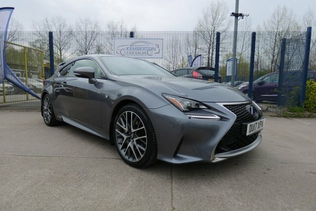 Lexus RC 2017 2.5 300H F Sport Coupe Hybrid Cvt Grey