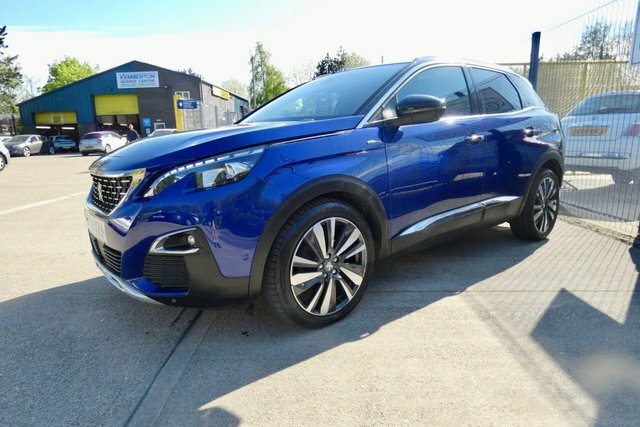 Peugeot 3008 2018 1.5 Bluehdi Gt Line Premium Suv Ma DS68XAV Blue #3
