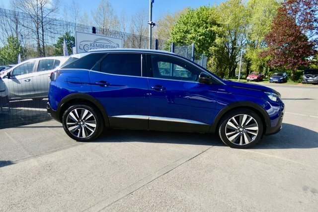 Peugeot 3008 2018 1.5 Bluehdi Gt Line Premium Suv Ma DS68XAV Blue #4