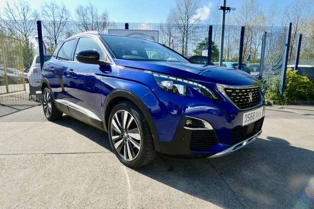 Peugeot 3008 2018 1.5 Bluehdi Gt Line Premium Suv Ma Blue