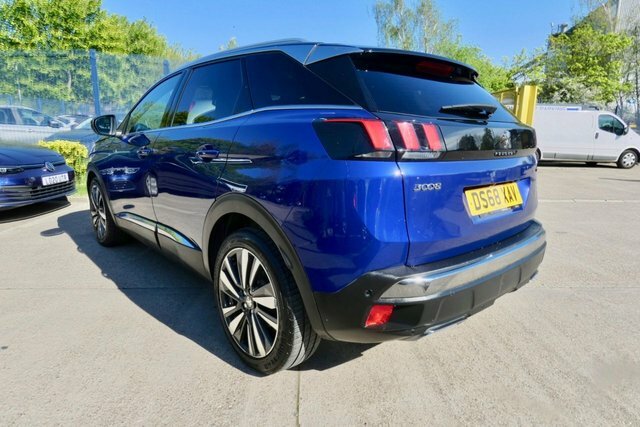 Peugeot 3008 2018 1.5 Bluehdi Gt Line Premium Suv Ma DS68XAV Blue #6
