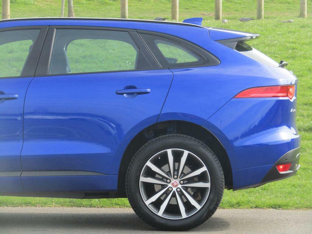 Jaguar F-Pace 2.0 D240 R-sport Awd Euro 6 S S FN67BTO Blue #6