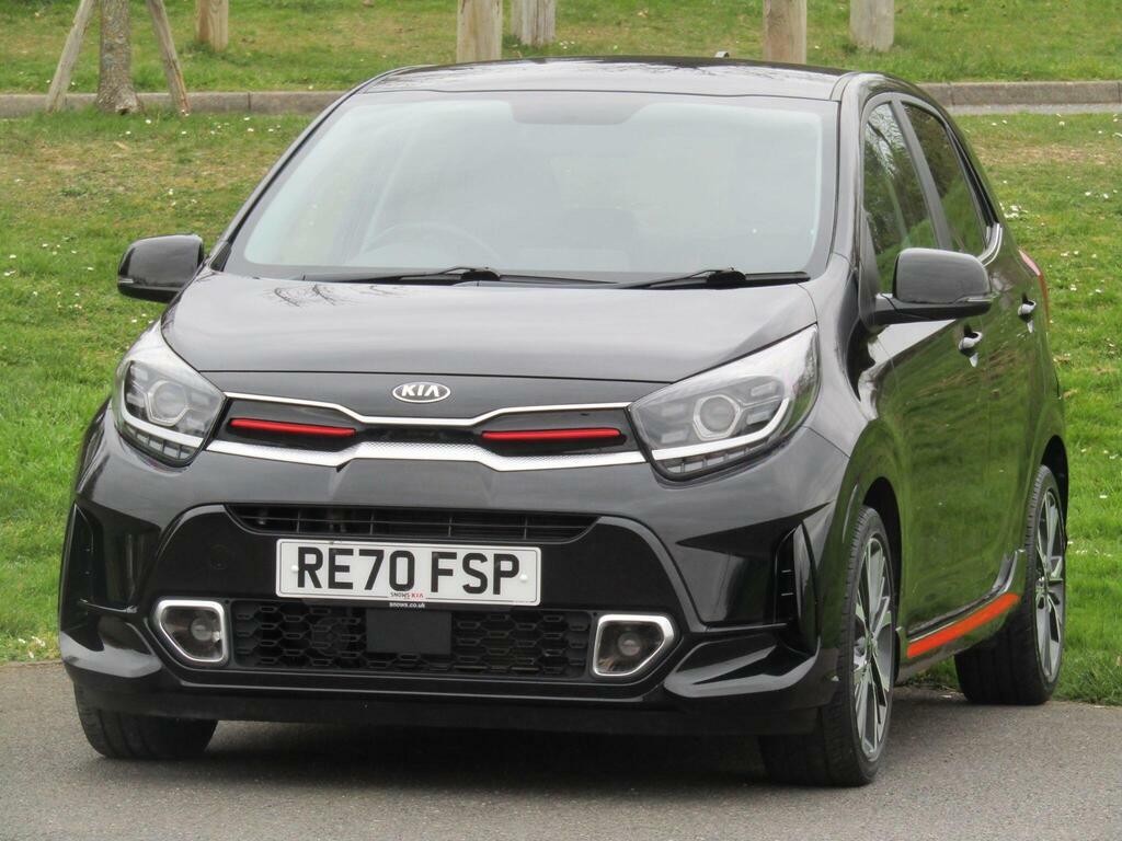 Kia Picanto 1.0 Dpi Gt-line Euro 6 S S RE70FSP Black #2