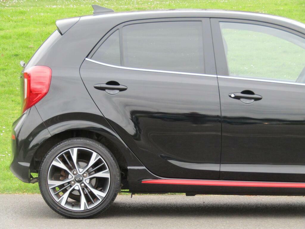 Kia Picanto 1.0 Dpi Gt-line Euro 6 S S RE70FSP Black #4