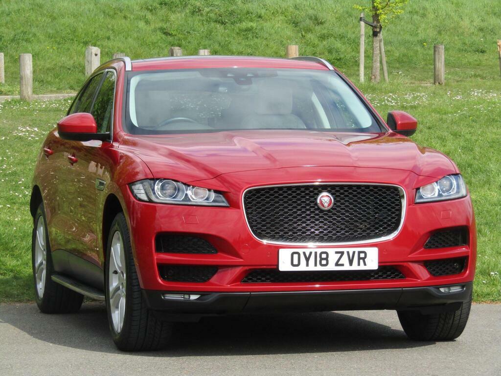Jaguar F-Pace 2.0 D180 Portfolio Awd Euro 6 S S Red