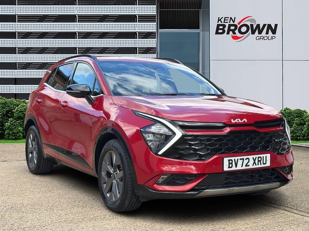 Kia Sportage 1.6 H T Gdi Gt Line Suv Hybrid Red