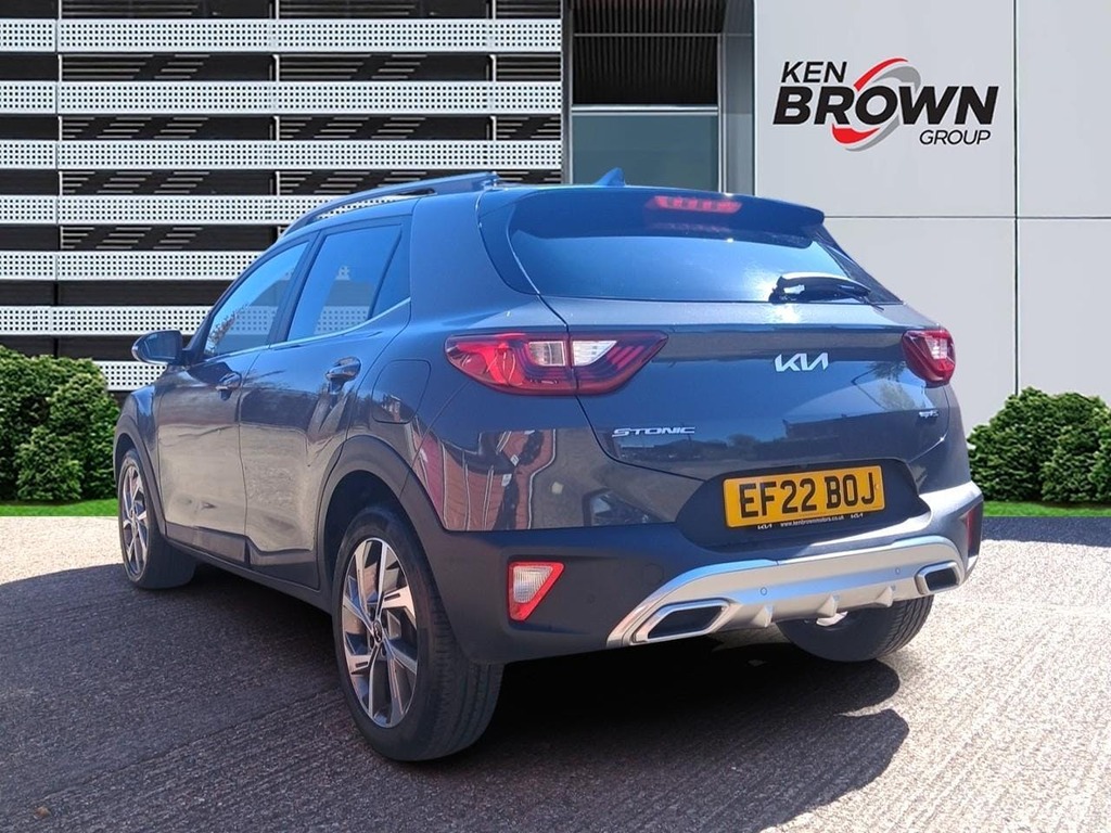 Kia Stonic 1.0 T Gdi Mhev Gt Line Suv Hybrid Manua EF22BOJ Grey #2