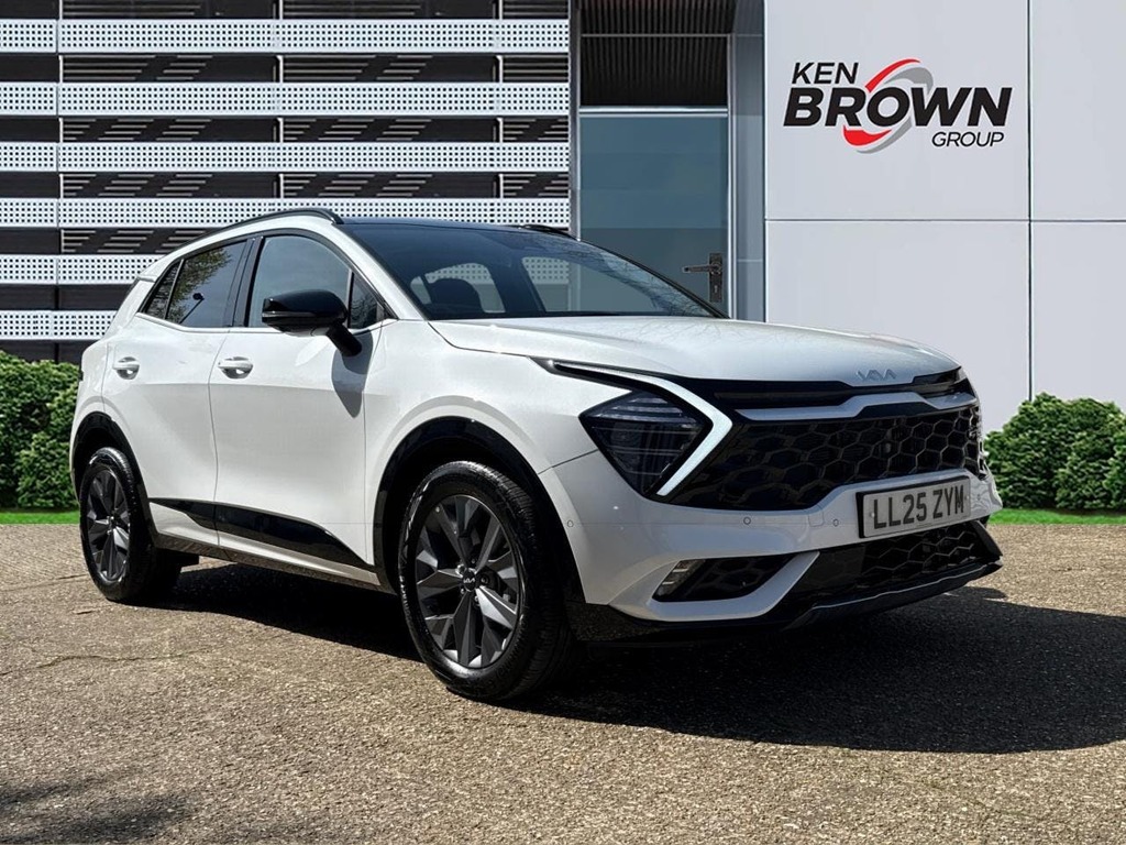 Kia Sportage 1.6 H T Gdi Gt Line S Suv Hybrid White