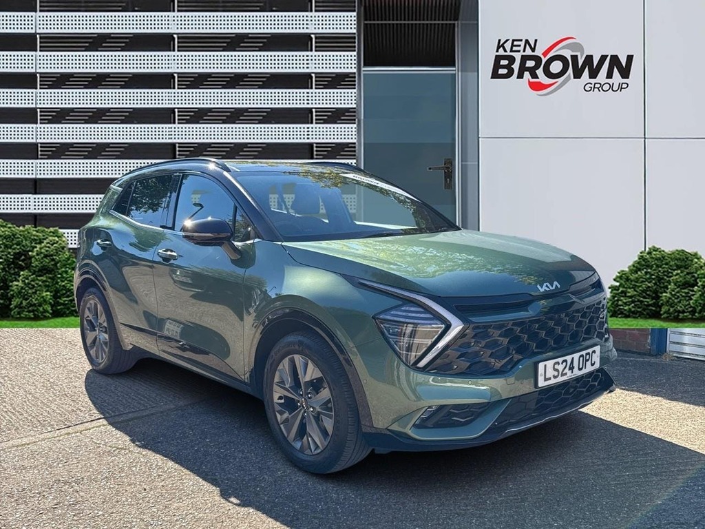 Kia Sportage 1.6 H T Gdi Gt Line S Suv Hybrid Green