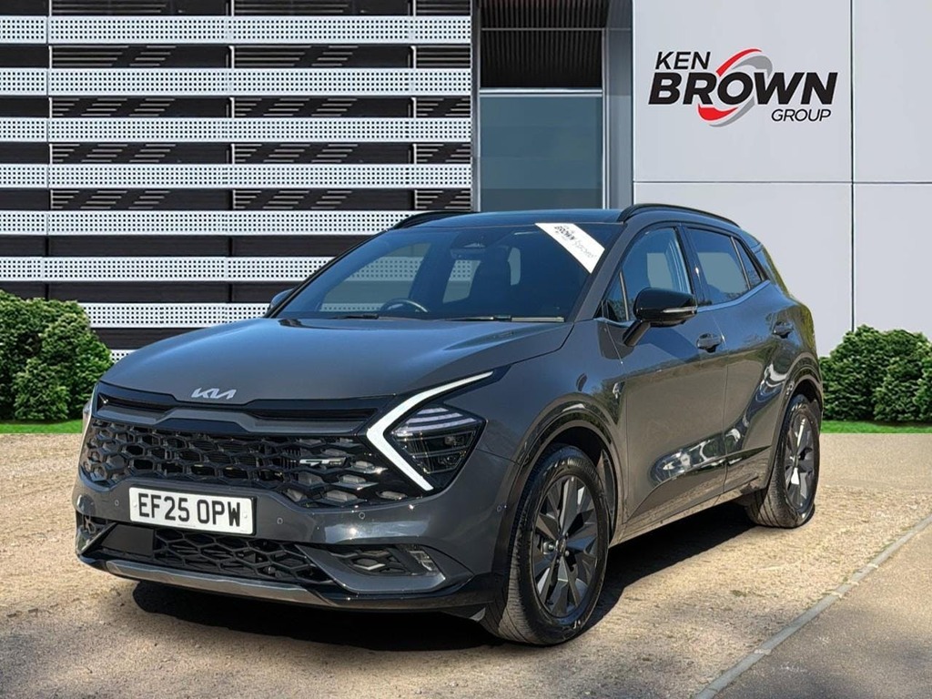 Kia Sportage 1.6 H T Gdi Gt Line S Suv Hybrid EF25OPW Silver #6