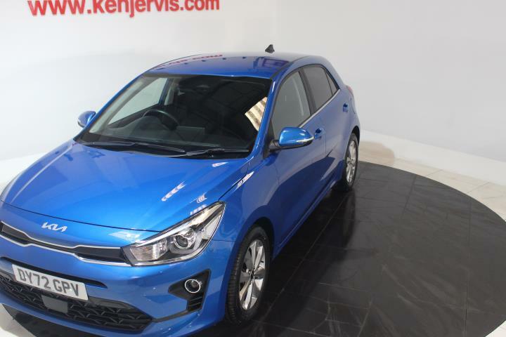 Kia RIO 1.0 T-gdi Mhev 3 Hatchback Hybrid Manua Blue #2