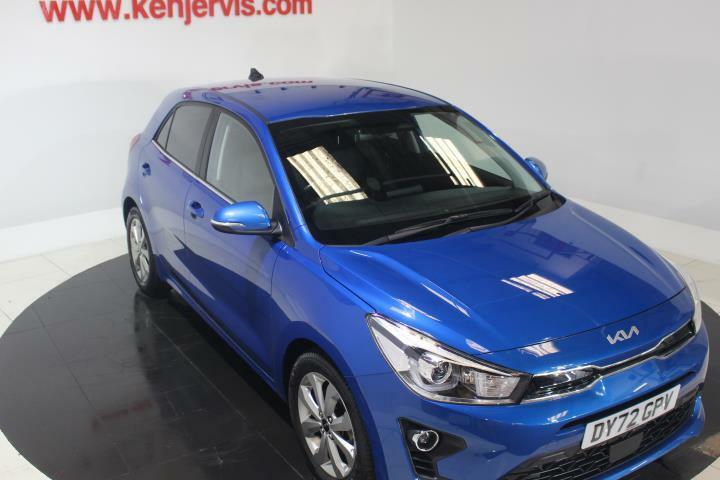 Kia RIO 1.0 T-gdi Mhev 3 Hatchback Hybrid Manua Blue