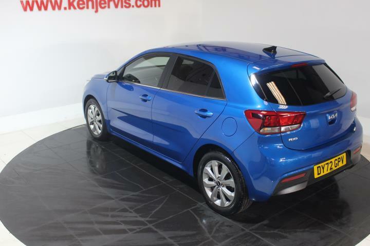 Kia RIO 1.0 T-gdi Mhev 3 Hatchback Hybrid Manua Blue #4