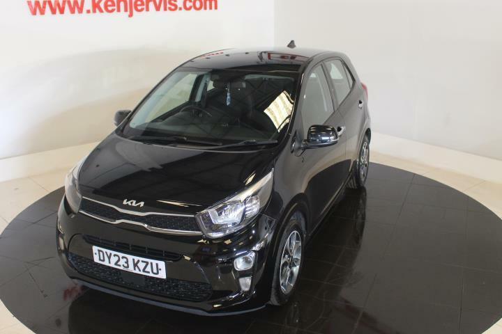 Kia Picanto 1.0 Dpi 3 Hatchback Euro 6 Ss DY23KZU Black #2